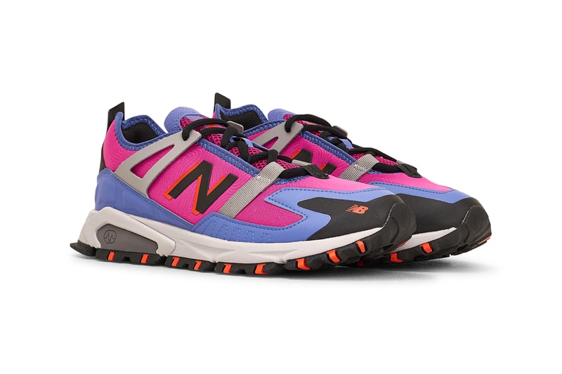 New Balance X-Racer "Moonbeam" "Camo Green" MSXRC SS21 Spring Summer 2021 Neoprene Rubber Suede Mesh ABZORB Très Bien Sneaker Store Shop Online Cop Trail Running Shoe Trainer Footwear Drop Date Release Information Closer First Look