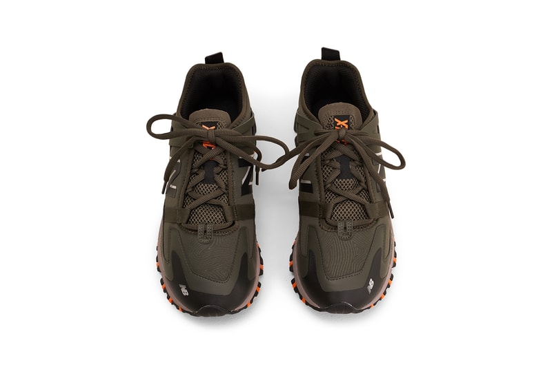 New Balance X-Racer "Moonbeam" "Camo Green" MSXRC SS21 Spring Summer 2021 Neoprene Rubber Suede Mesh ABZORB Très Bien Sneaker Store Shop Online Cop Trail Running Shoe Trainer Footwear Drop Date Release Information Closer First Look