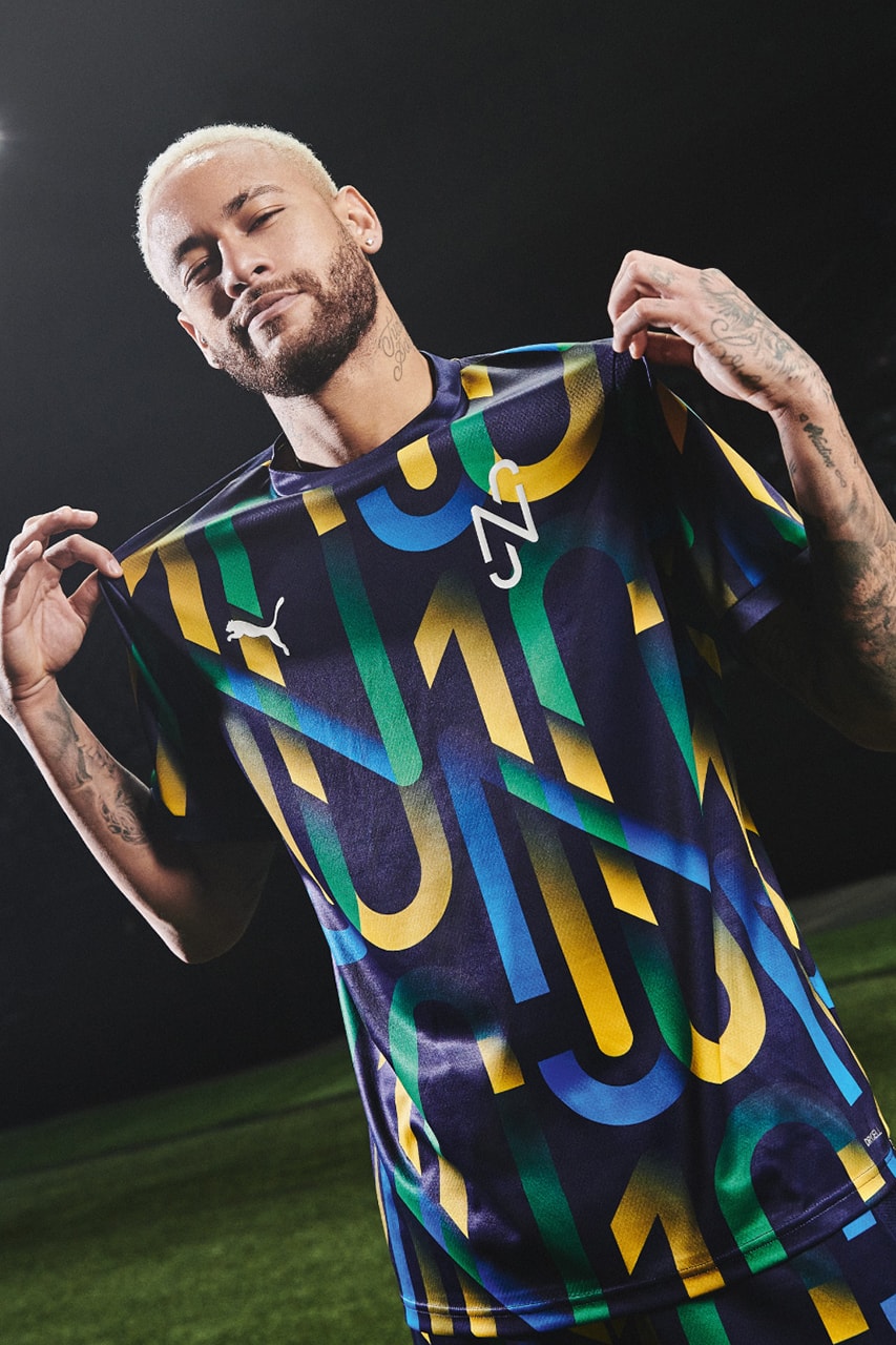 puma neymar jr football soccer brazil paris saint-germain future z 1.1. sao paolo apparel collection release details white yellow black