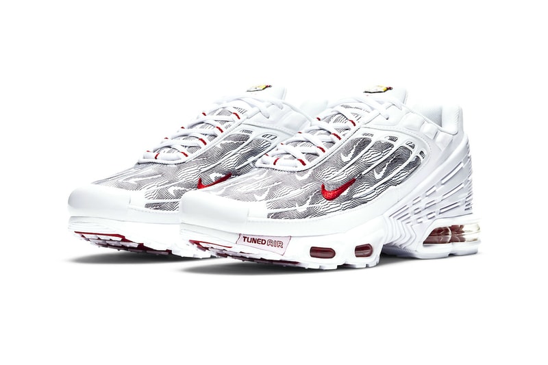 Nike Air Force 1 Air Max Plus 3 topography pack dh4107 100 DH3941 100 DH4107 100 info menswear streetwear shoes sneakers footwear fw20 fall winter 2020 collection