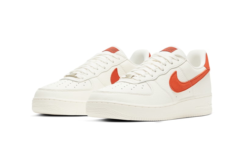 nike sportswear air force 1 low craft sail mantra orange CV1755 100 official release date info photos price store list buying guide