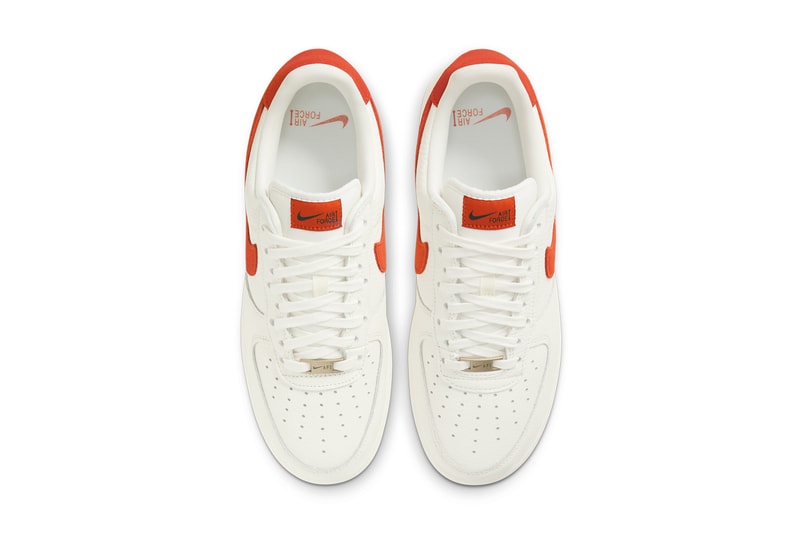 nike sportswear air force 1 low craft sail mantra orange CV1755 100 official release date info photos price store list buying guide