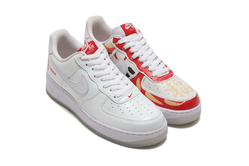 Nike Air Force 1 "Believe Daruma" dd9941-100 release date info buy colorway january 9 2021 fifa 2002 buy web store