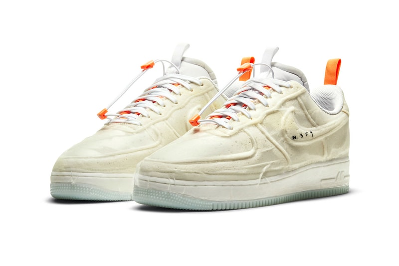 Nike Air Force 1 Type N 354 Experimental sail cv1754 100 menswear streetwear fall winter 2020 collection fw20 shoes sneakers kicks trainers runners