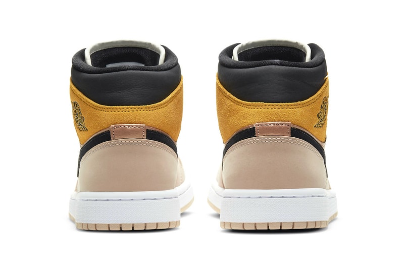 Air Jordan 1 Mid SE Particle Beige DD2224 200 menswear streetwear sneakers kicks runners trainers shoes footwear fall winter 2020 collection fw20