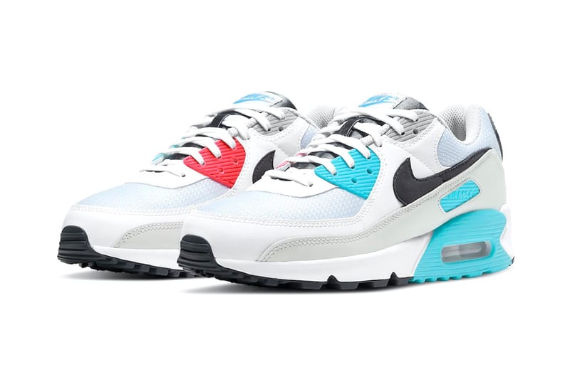 nike air max 90 red white and blue