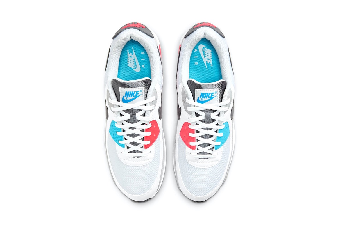 Nike Air Max 90 Chlorine Blue Fusion Red Info Hypebeast Nike Air Max 90 Chlorine Blue Fusion Red Info Hypebeast