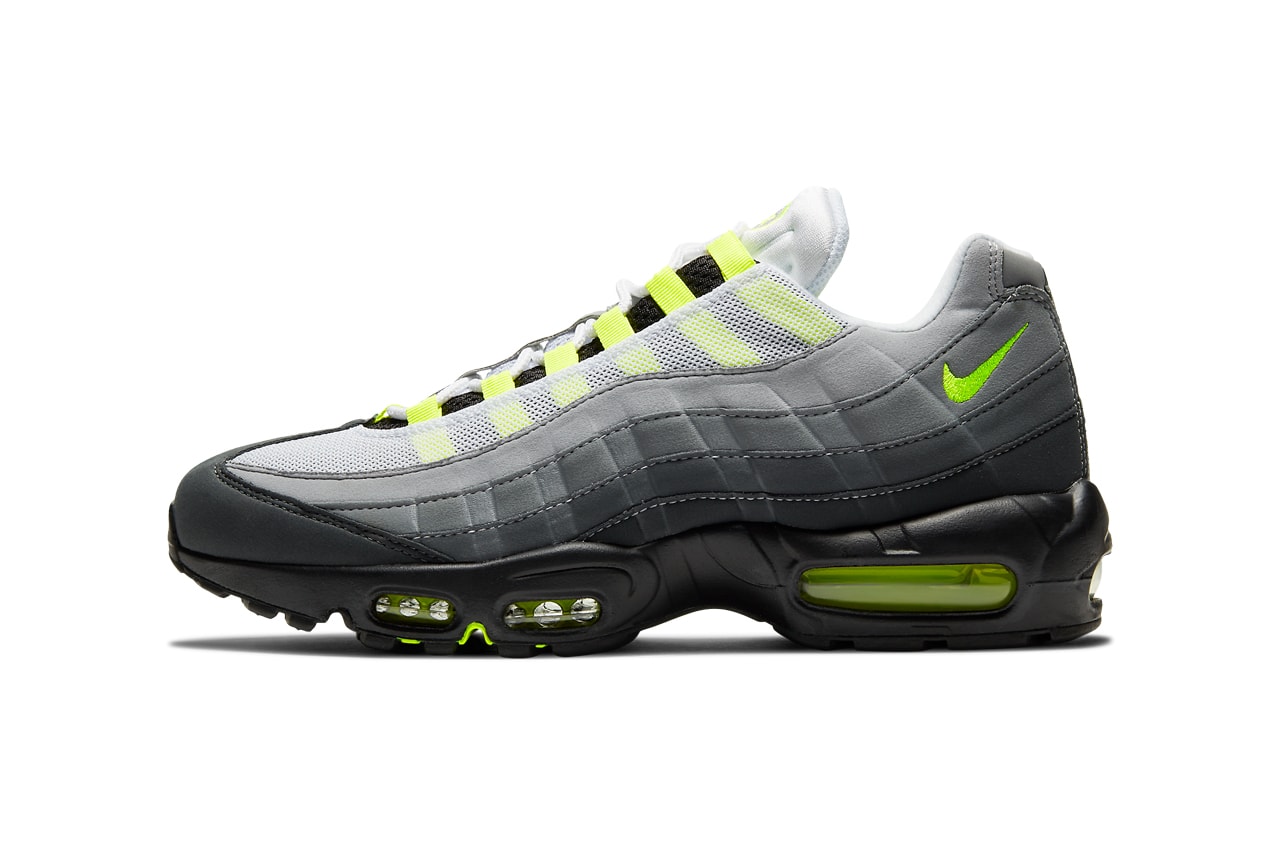 nike sportswear air max 95 neon black yellow graphite ct1689 001 official release date info photos price store list buying guide