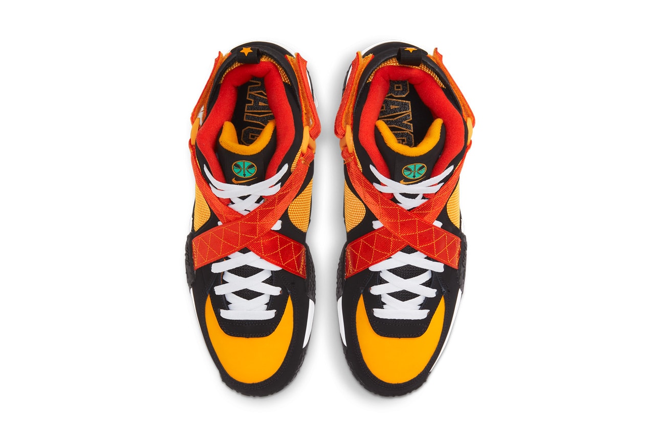 nike sportswear air raid roswell rayguns yellow orange green black white dd9222 001 official release date info photos price store list buying guide