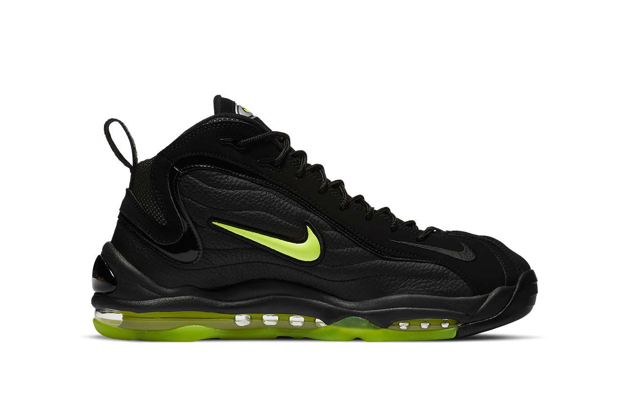 nike air total max uptempo black volt DA2339 001 release date info photos buying guide