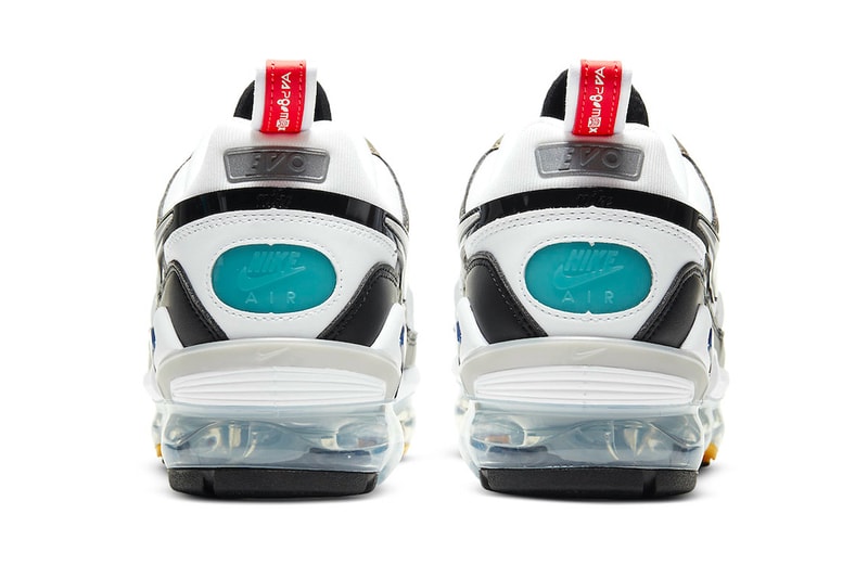 Nike Air VaporMax EVO Evolution of Icons dc9113 100 menswear streetwear sneakers trainers runners kicks fw20 fall winter 2020 collection