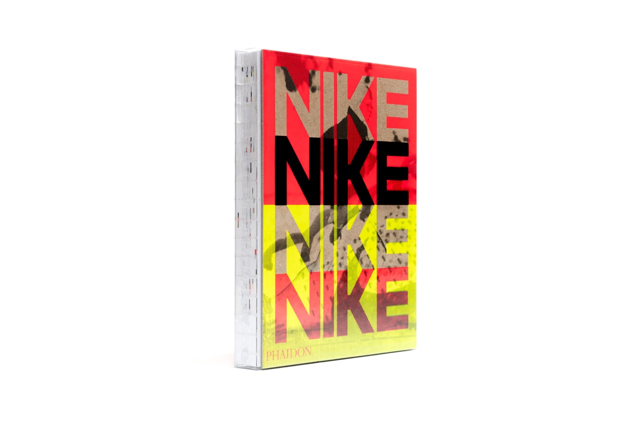 'Nike: Better is Temporary' Phaidon Books Publication Title Press Media Swoosh Brand Footwear Sportswear Giant History Oregon Sam Grawe Hardback Cover Sneakers Shoes Trainers OG Classic 