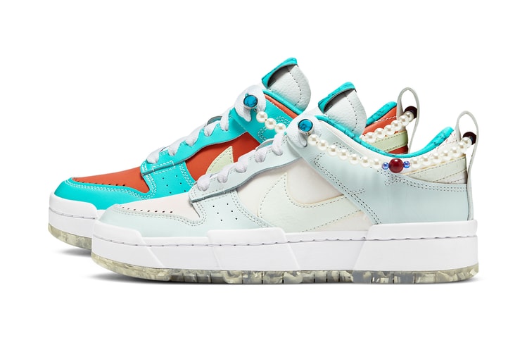 Nike Dunk Low Disrupt "Forbidden City" Features Wear-Away Detailing and Palatial Pearls