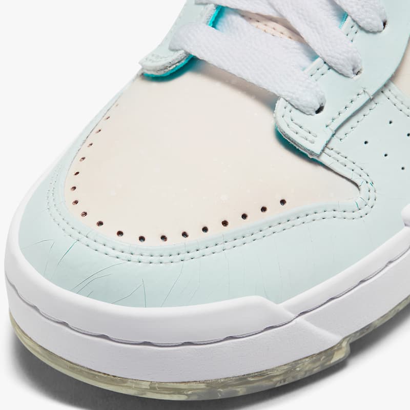nike sportswear dunk low disrupt forbidden city pearls blue white jade red DC3282 013 official release date info photos price store list buying guide