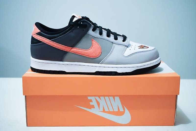 Nike Dunk Low Ekin White Grey Black Orange Info Hypebeast