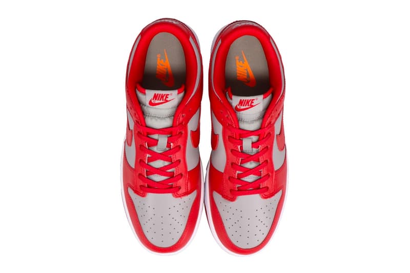 Nike Dunk Low High January 2021 Releases Info Buy Price Sail Coast University Gold Medium Grey Varsity Red White Black Vast Grey Sail Football Grey Pale Ivory