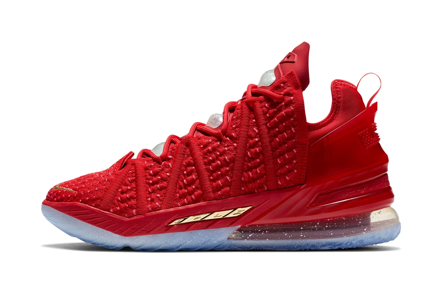 Nike LeBron 18 X-Mas in LA First Look Release Info DB8148-601 Date Buy Price James Basketball