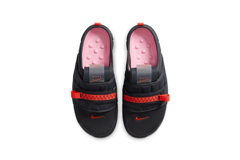 nike offline CJ0693 003 anthracite electro orange gum release info buying guide photos sandal slip on