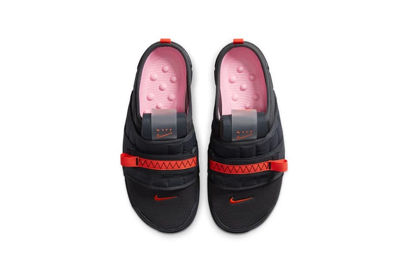 nike offline CJ0693 003 anthracite electro orange gum release info buying guide photos sandal slip on