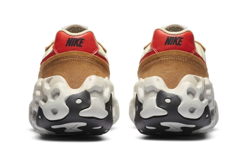 Nike OverBreak SP Fossil First Look Release Info da9784-700 Fossil Red Black Mars Yard NikeCraft Tom Sachs