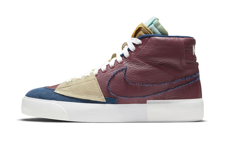 Nike SB's New Blazer Mid Edge Is an Intricate "Team Red" Patchwork