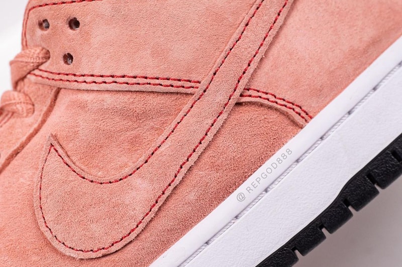 Nike SB Dunk Low "Pink Pig" Porsche Porsche 917/20 1971 24 Hours of Le Mans 39th Grand Prix of Endurance Sneaker Release Information RepGod888 First Look Closer Drop Date Skateboarding Blush Suede Swoosh OG