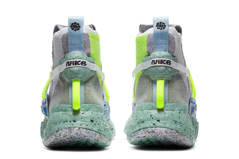 nike sportswear space hippie 03 flyease healing jade volt gray blue CQ3989 004 official release date info photos price store list buying guide