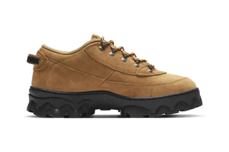 Nike Lahar Low black wheat release information hiking boot low profile women's