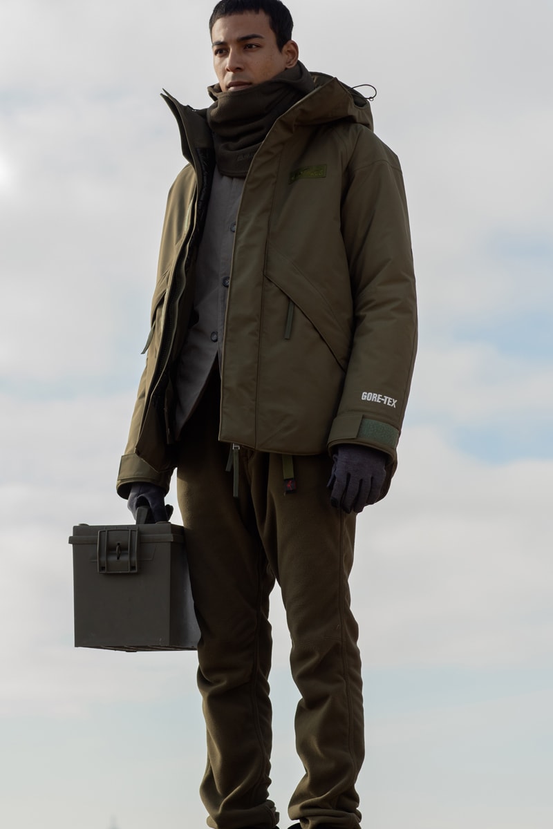 nonnative Wild Things Gramicci Midwinter Pack Release High Performance Fleece Puff Jumper Gore tex 