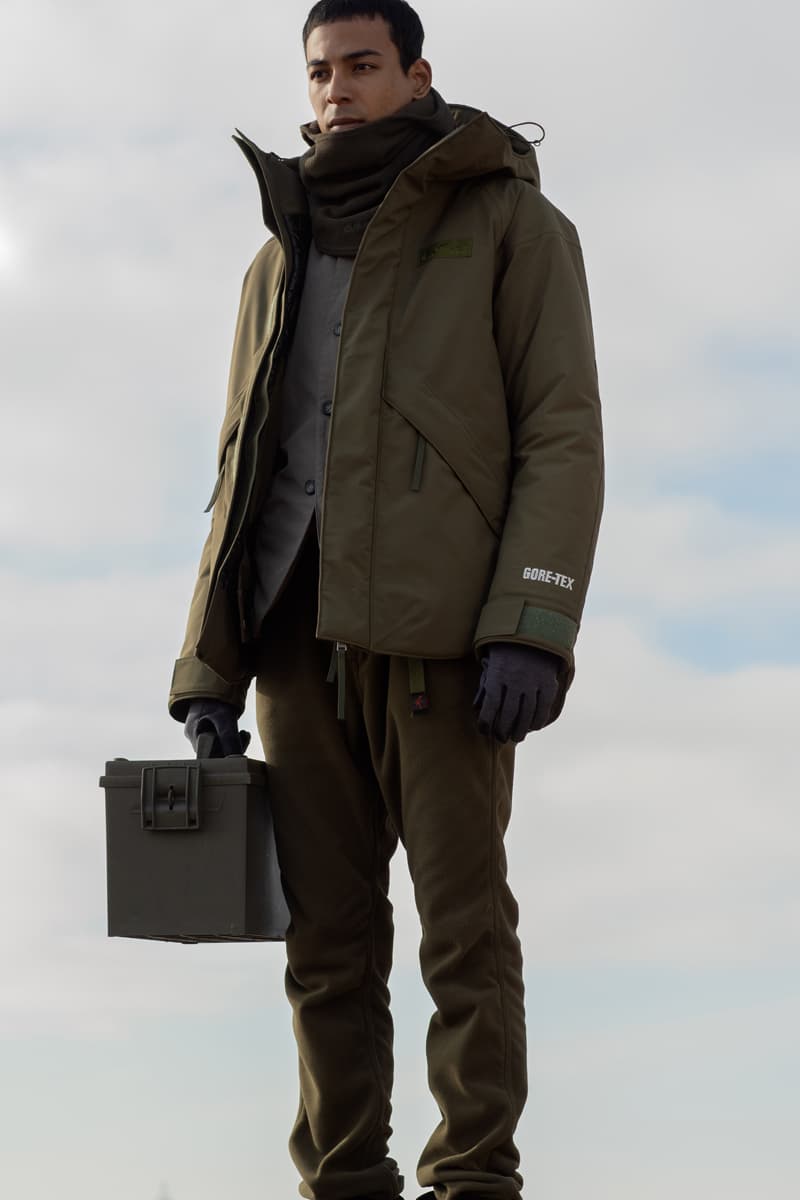 nonnative Wild Things Gramicci Midwinter Pack Release High Performance Fleece Puff Jumper Gore tex