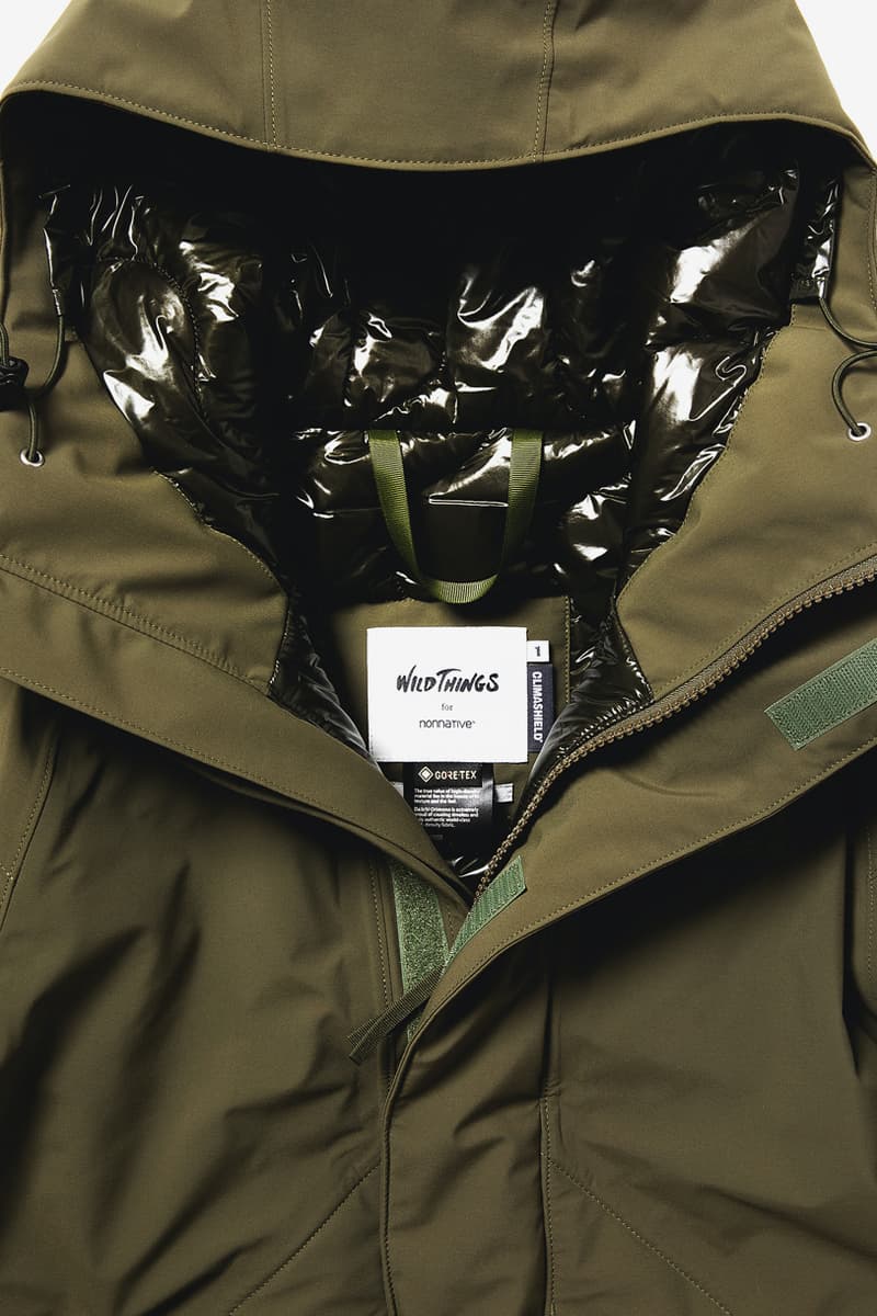nonnative Wild Things Gramicci Midwinter Pack Release High Performance Fleece Puff Jumper Gore tex