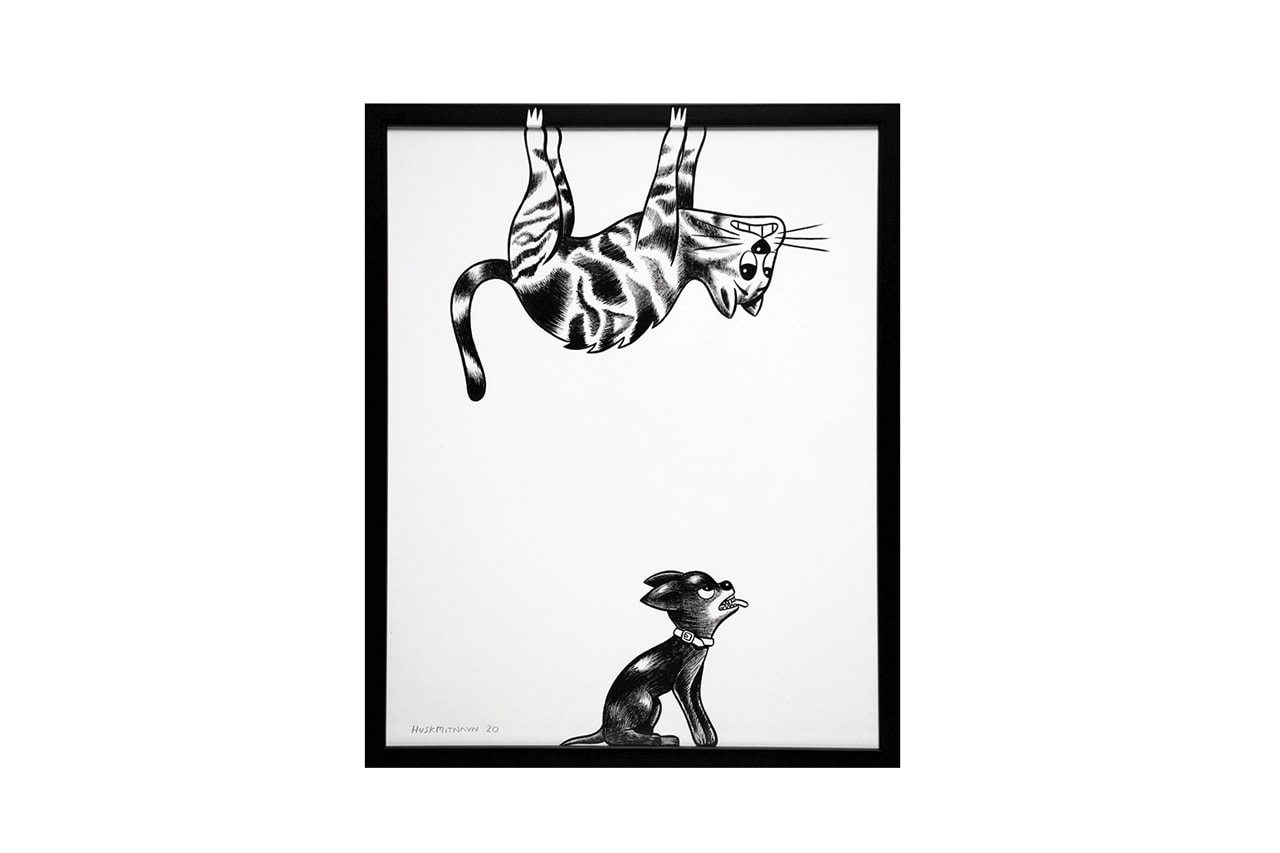 exclusive paintings, sculptures, special-edition prints, skate decks, drawings, exclusive drops, brand collaborations, thought-provoking discussions and panels though a series of videos, curated by Roger Gastman, Action Bronson, Felipe Pantone, FUTURA2000, Guerrilla Girls, Kenny Scharf, Mister Cartoon, Pushead, Shantell Martin, Shepard Fairey