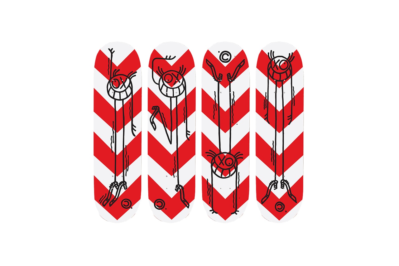 exclusive paintings, sculptures, special-edition prints, skate decks, drawings, exclusive drops, brand collaborations, thought-provoking discussions and panels though a series of videos, curated by Roger Gastman, Action Bronson, Felipe Pantone, FUTURA2000, Guerrilla Girls, Kenny Scharf, Mister Cartoon, Pushead, Shantell Martin, Shepard Fairey