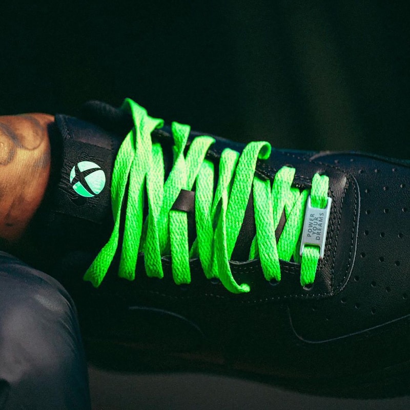 obj xbox custom nike air force 1 low black green controller info twitter giveaway info photos odell beckham jr