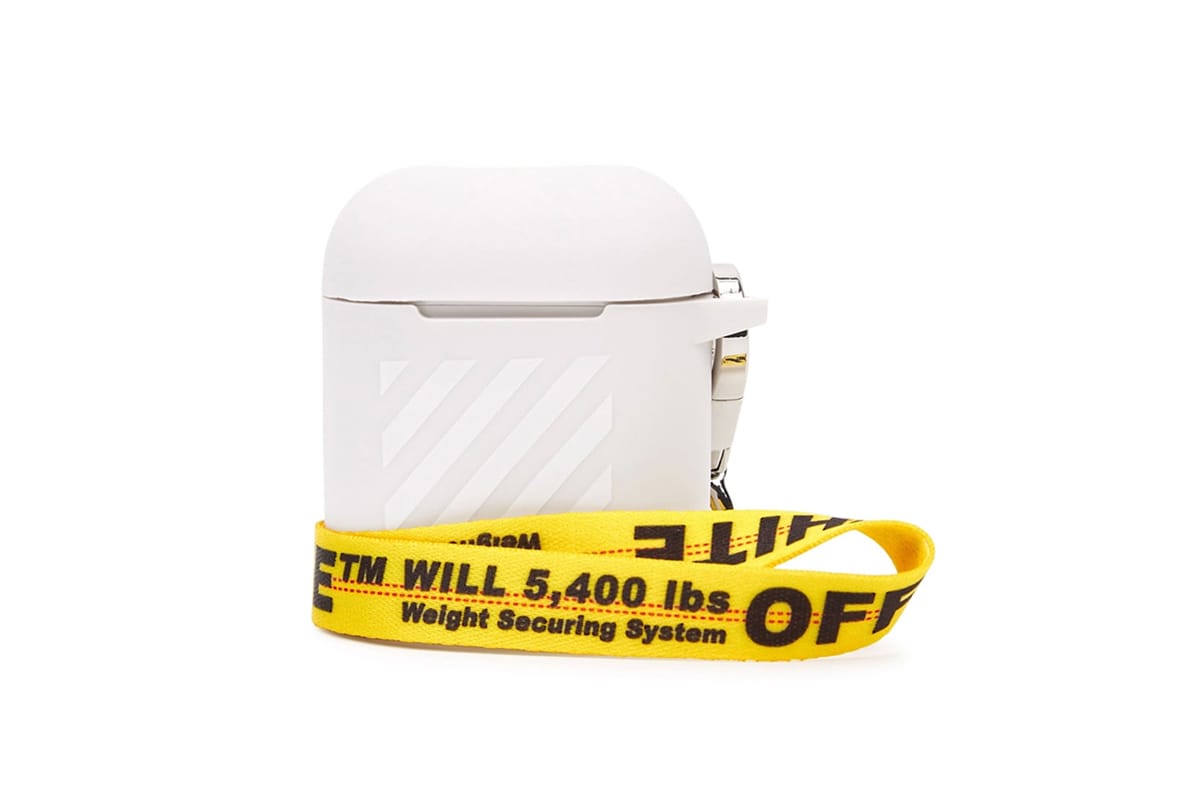 off white airpods pro case