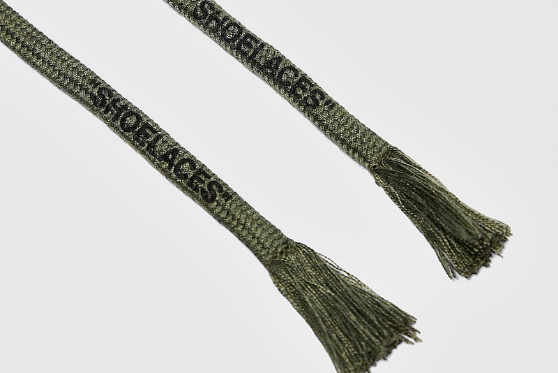 Off-White™ Chunky Sneaker-Boot Hybrid Fall Winter 2020 FW20 Runway Show Shoe Virgil Abloh Collection Sevenstore $1,347.50 USD Made in Italy Paint Spray Effect Suede Metal SHOELACES