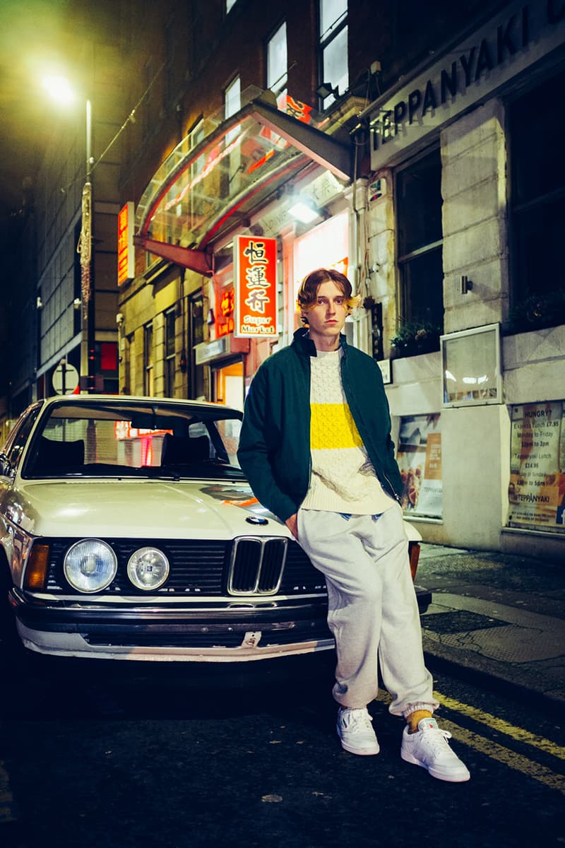 oi polloi aran jumper classic menswear david bowie steve sanderson release information details pure sunburst burgundy blue john nep
