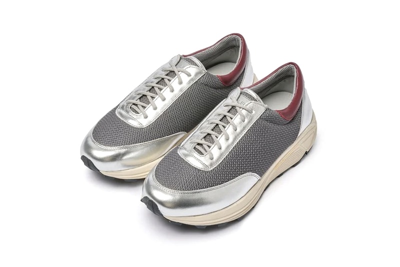 Our Legacy Mono Runner Silver Vibram® RollinGait System 3M Reflective Logo Laces A4207MS OL Stockholm Swedish Chunky FW20 Fall Winter 2020 Footwear Shoes Sneakers Classic Preppy CleanJockum Hallin Cristopher Nying Richardos Klarén