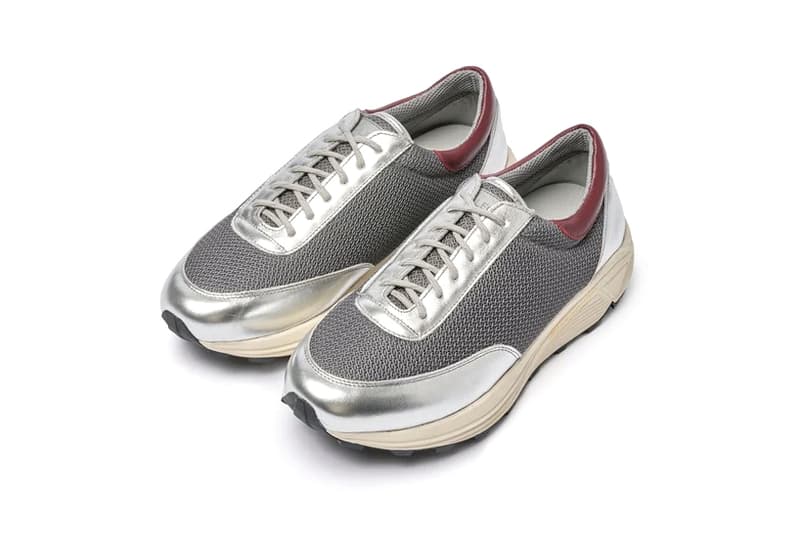 Our Legacy Mono Runner Silver Vibram® RollinGait System 3M Reflective Logo Laces A4207MS OL Stockholm Swedish Chunky FW20 Fall Winter 2020 Footwear Shoes Sneakers Classic Preppy CleanJockum Hallin Cristopher Nying Richardos Klarén