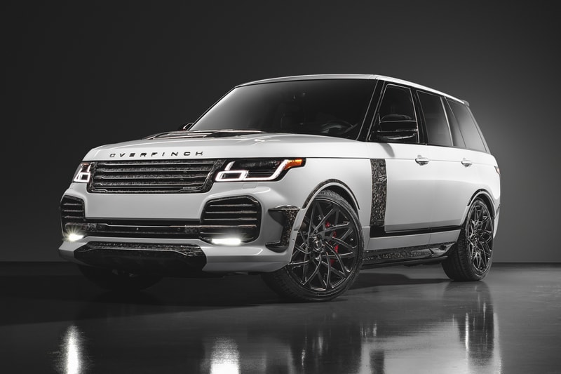Overfinch Land Rover Range Rover Autobiography SVAutobiography 2021 Velocity Final Edition Crushed Carbon Fiber Body Kit Luxury Tuned SUV 4x4 $285,000 USD V8 Engine Power Speed Performance US USA American Market Cars Automotive British