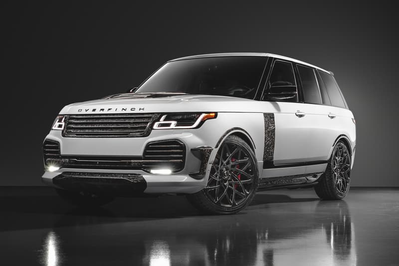 Overfinch Land Rover Range Rover Autobiography SVAutobiography 2021 Velocity Final Edition Crushed Carbon Fiber Body Kit Luxury Tuned SUV 4x4 $285,000 USD V8 Engine Power Speed Performance US USA American Market Cars Automotive British