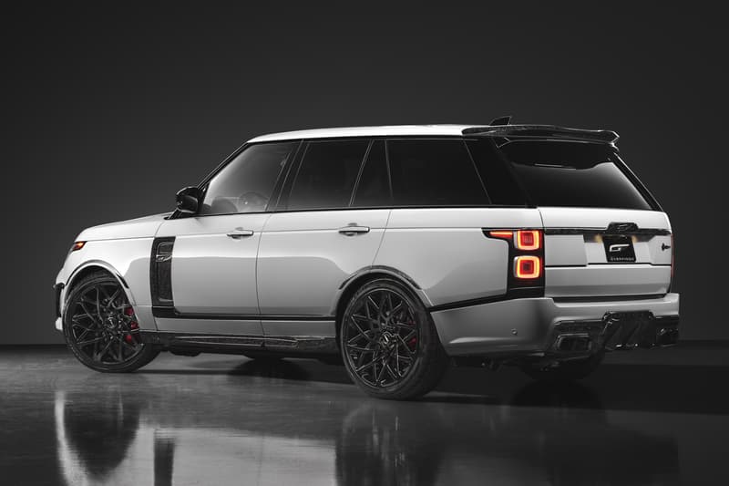 Overfinch Land Rover Range Rover Autobiography SVAutobiography 2021 Velocity Final Edition Crushed Carbon Fiber Body Kit Luxury Tuned SUV 4x4 $285,000 USD V8 Engine Power Speed Performance US USA American Market Cars Automotive British