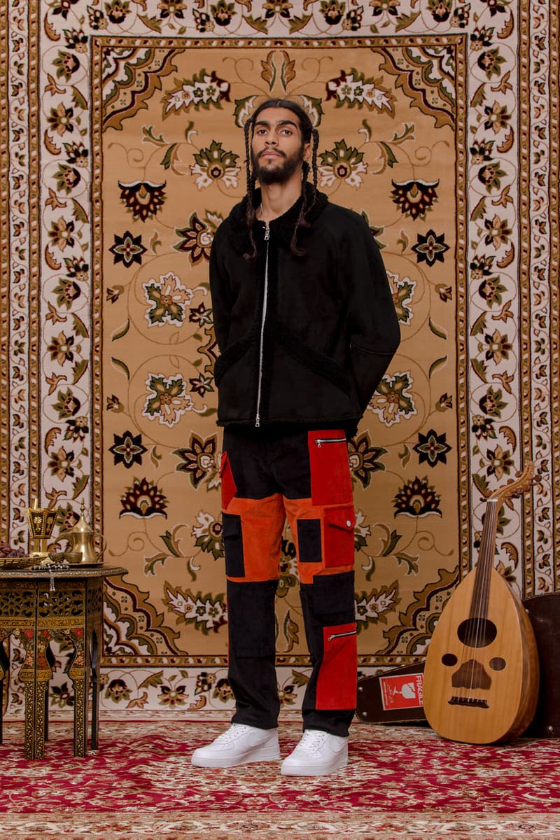 Pacifism Fall/Winter 2020 "Higher Power" Collection Debut Launch Emerging London Designers Upcoming Brand New Young Streetwear Tailored Talal Hizami LFW Mens