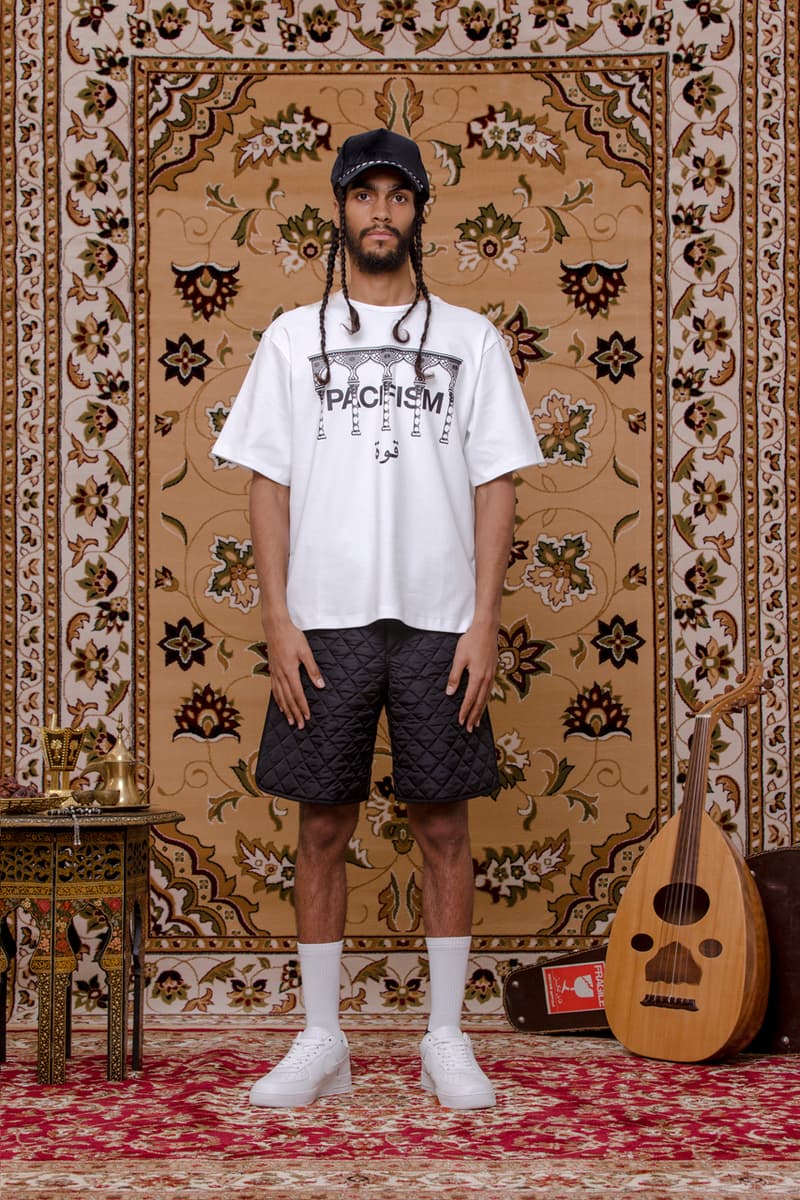 Pacifism Fall/Winter 2020 "Higher Power" Collection Debut Launch Emerging London Designers Upcoming Brand New Young Streetwear Tailored Talal Hizami LFW Mens