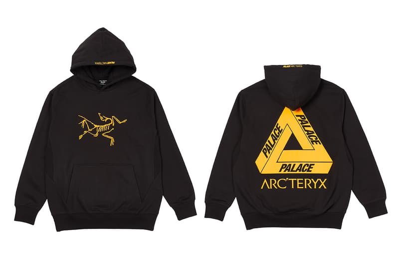 palace skateboards arcteryx fall winter 2020 release information where to buy GORE-TEX climbing skating