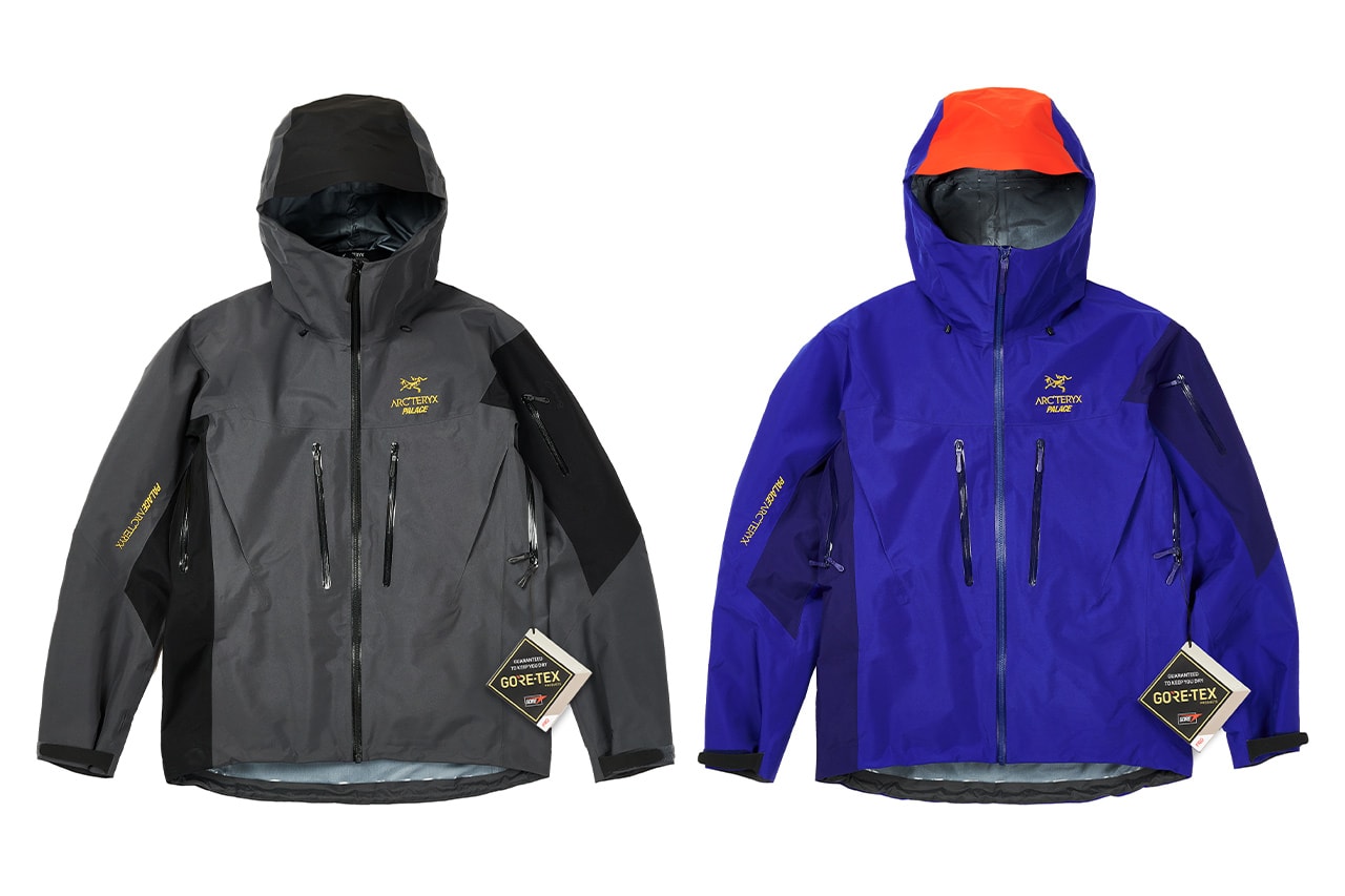 palace skateboards arcteryx fall winter 2020 release information where to buy GORE-TEX climbing skating