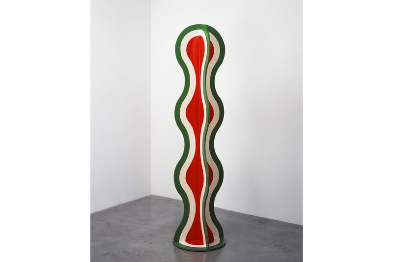 paul feeley space stands still exhibition artworks paintings sculptures
