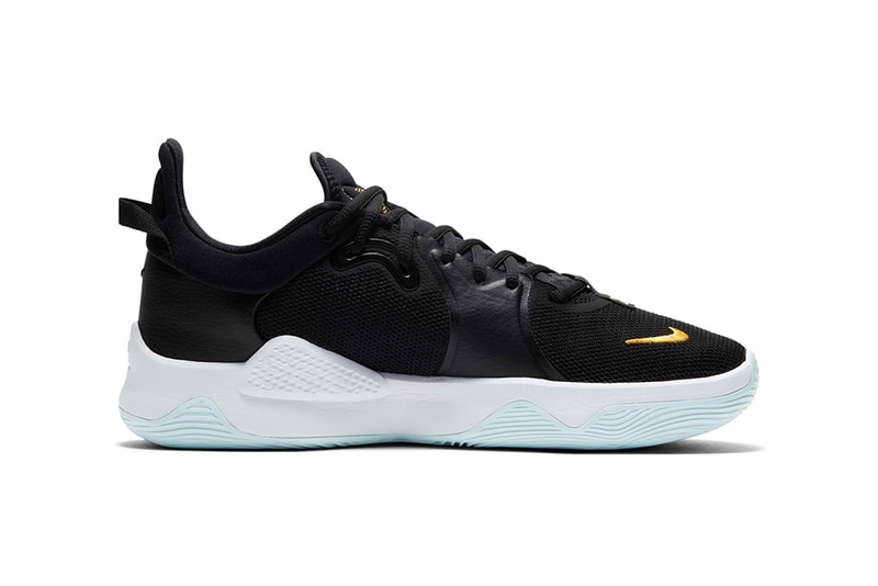 paul george nike pg 5 black white release info nike basketball photos release date photos store list