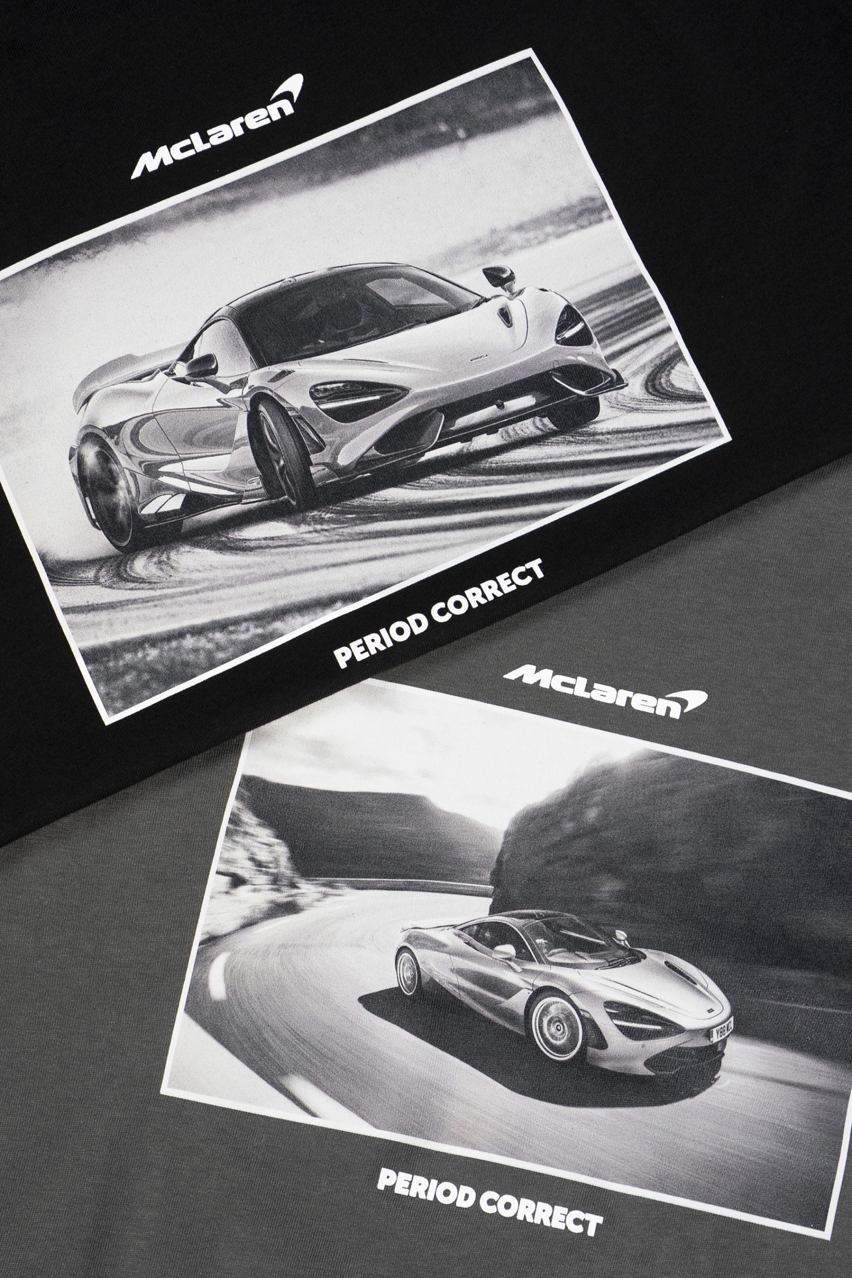 McLaren x Period Correct Merch Collection Drop