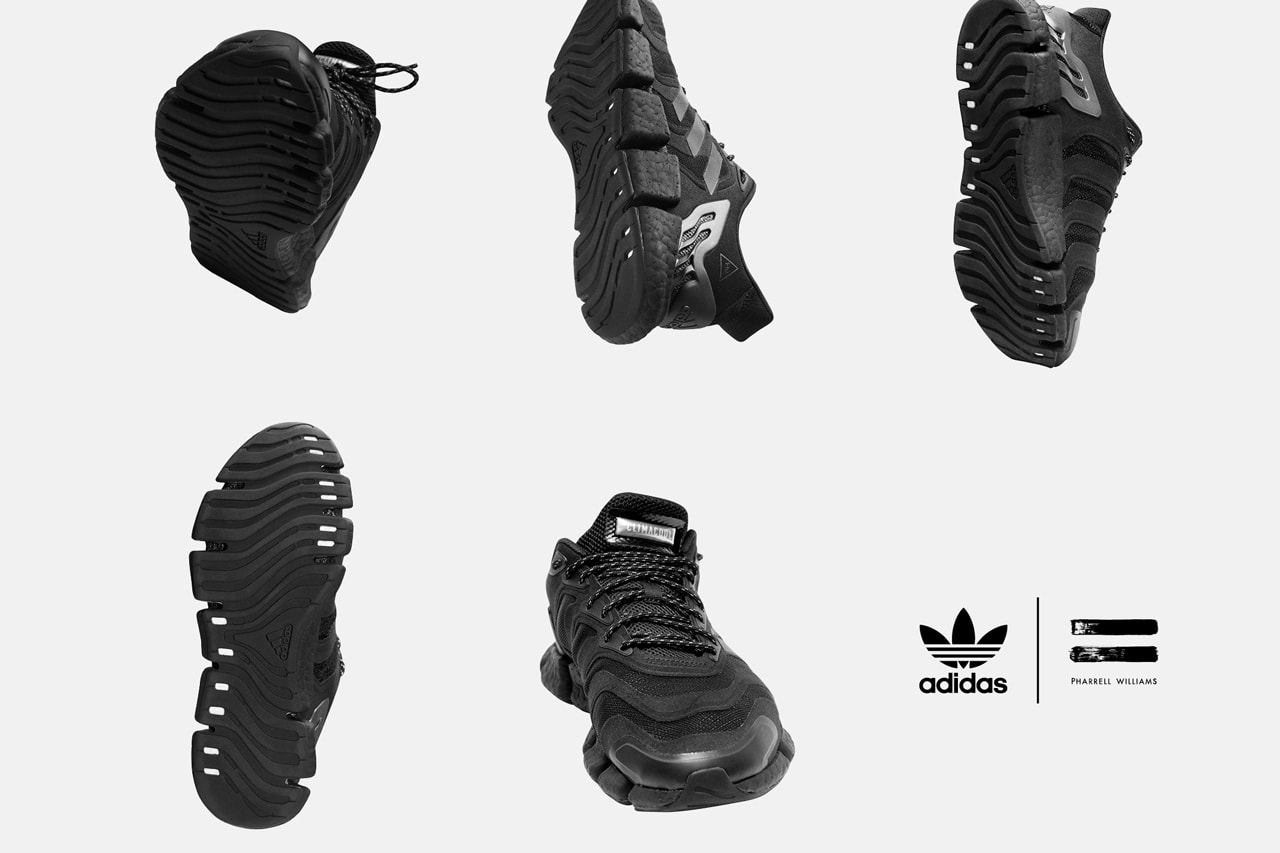 Adidas x Pharrell Williams Hu Climacool Vento Triple Black